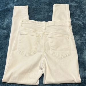 Madewell 10” high rise skinny jeans